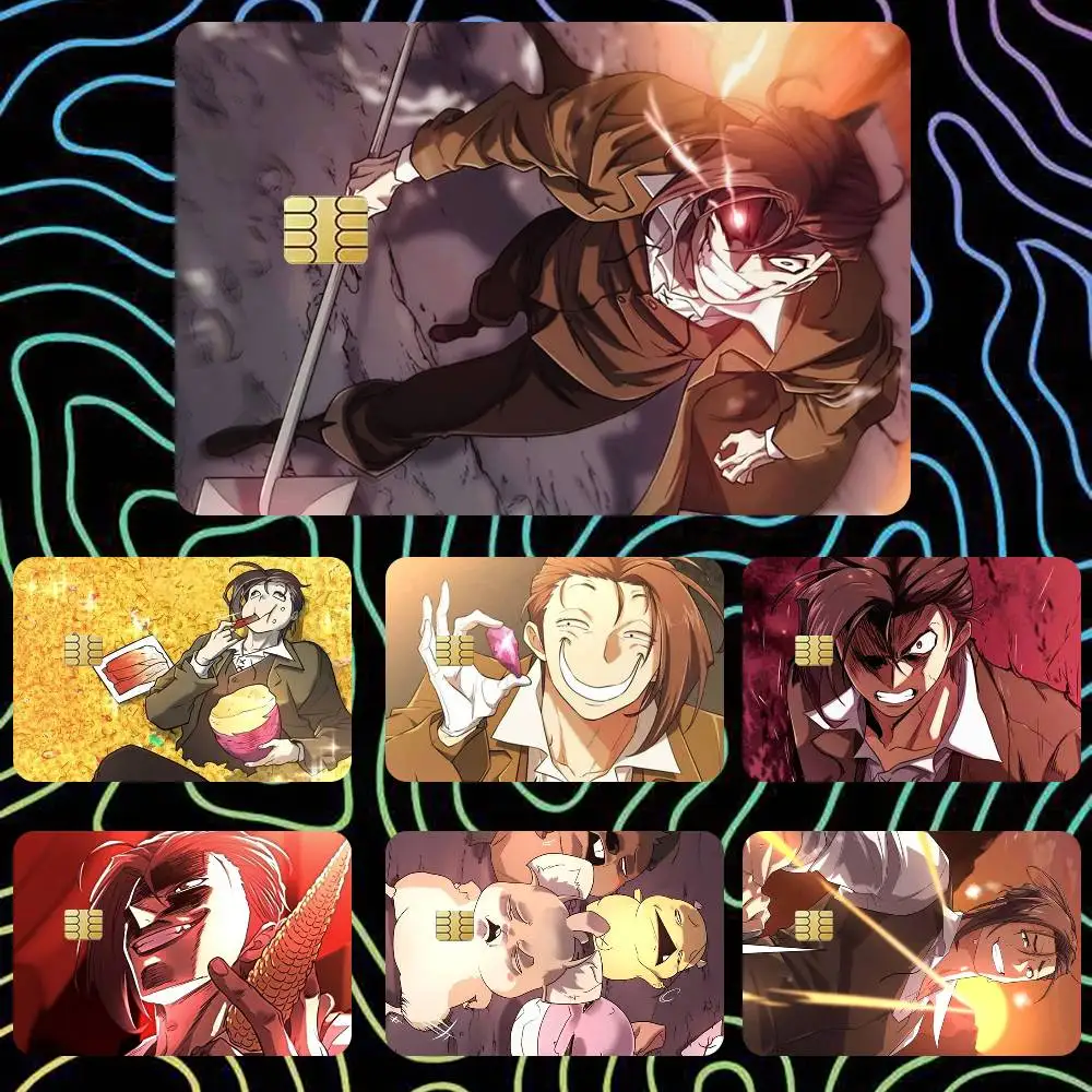 The Greatest Estate Developer Manga  Sticker Film Tape Skin for Credit Card Debit Card Waterproof Stickers