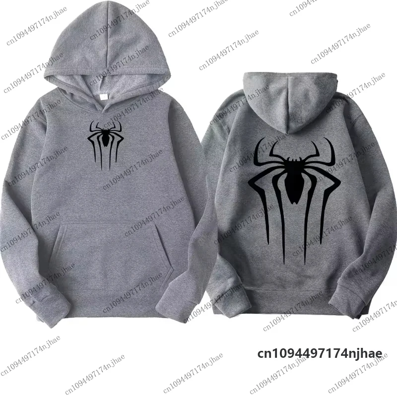 2026 Modische Baumwoll-Hoodies mit Spinnenmuster für Männer und Frauen, Herbst-Winter Langarm-Sweatshirt, Lässiger Pullover, Sportliche Kinder-Oberteile – Detail 11