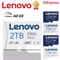 Lenovo 2TB Memory Card 1TB Micro TF SD Card 512GB 256GB U3 V30 4K Full HD TF Memory Flash Card 128GB For Phone Camera Computer