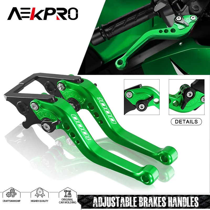 

For NINJA650 650R Ninja400 VERSYS650 VERSYS1000 Motorcycle Accessories Adjustable Short Brake Clutch Handles Levers ninja versys