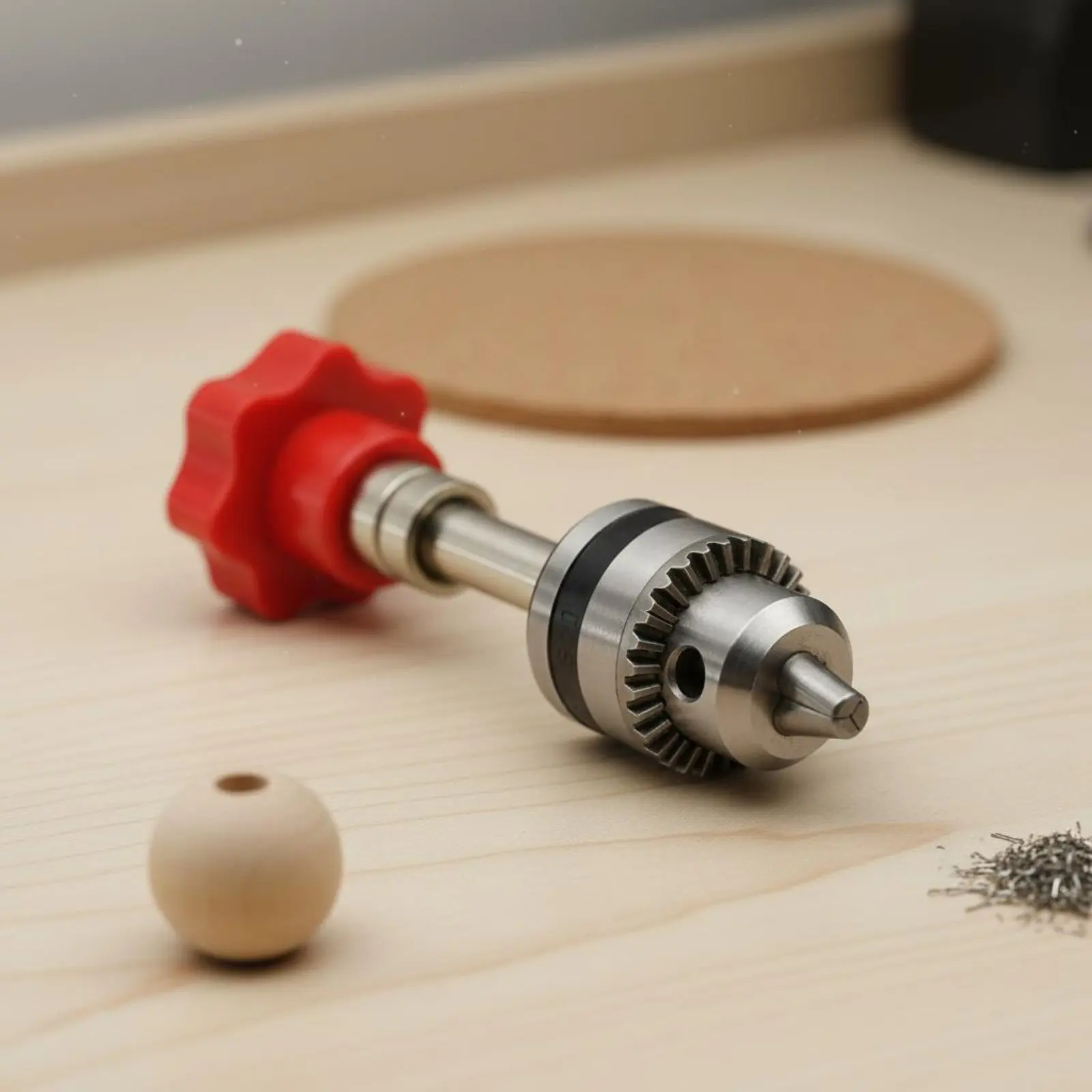 Exact Hand Drill DIY Tool Hand Twist Drill Quiet Function Versatile for Model Makers, Crafting, Workshop