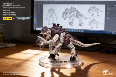 

[IN-STOCK]JOYTOY Action Figure 1/18 Tyranids Hive Fleet Leviathan Termagant with Fleshborer Model