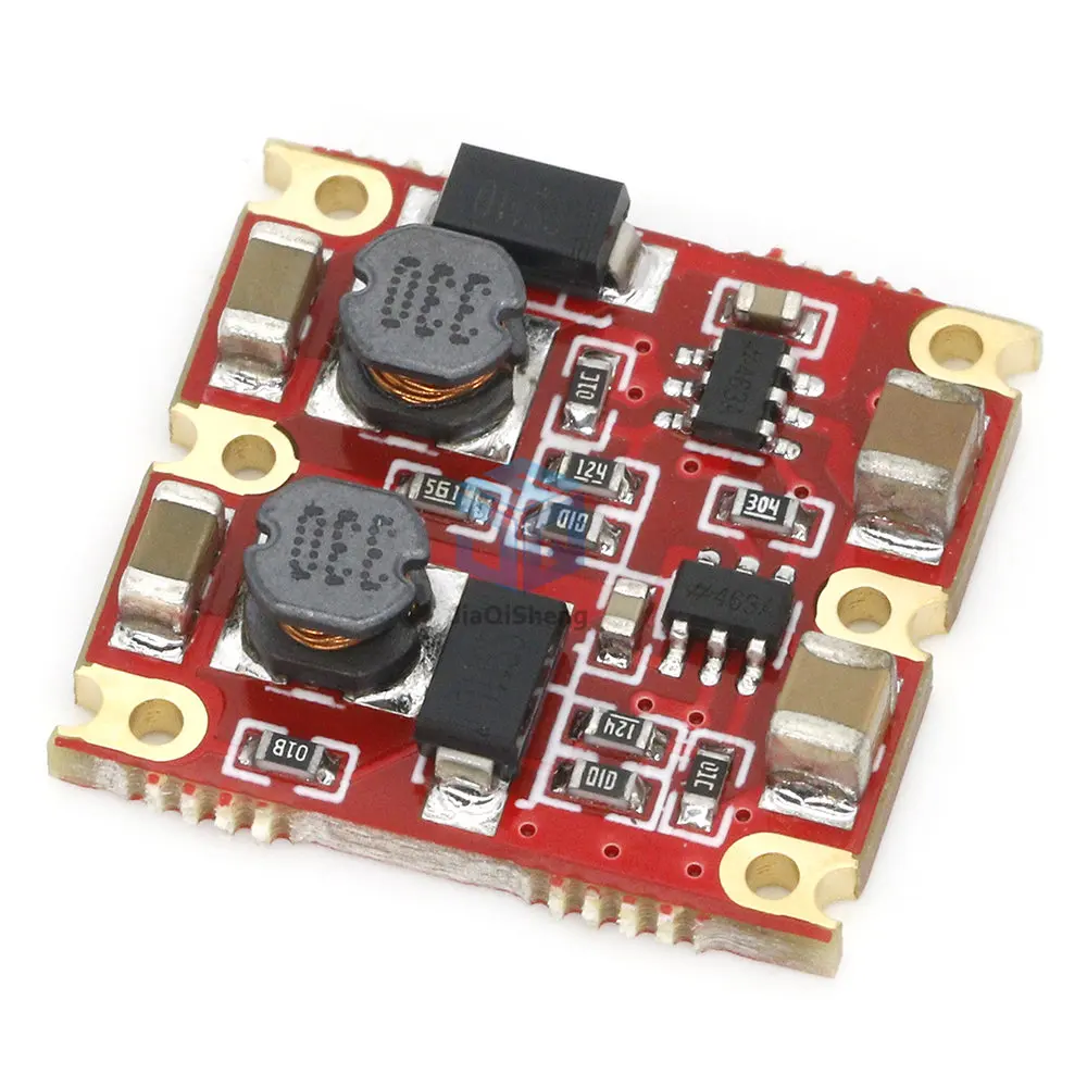 Two channel DC-DC step-down power module positive and negative dual 5/12/15V power input 7-50V current 300mA