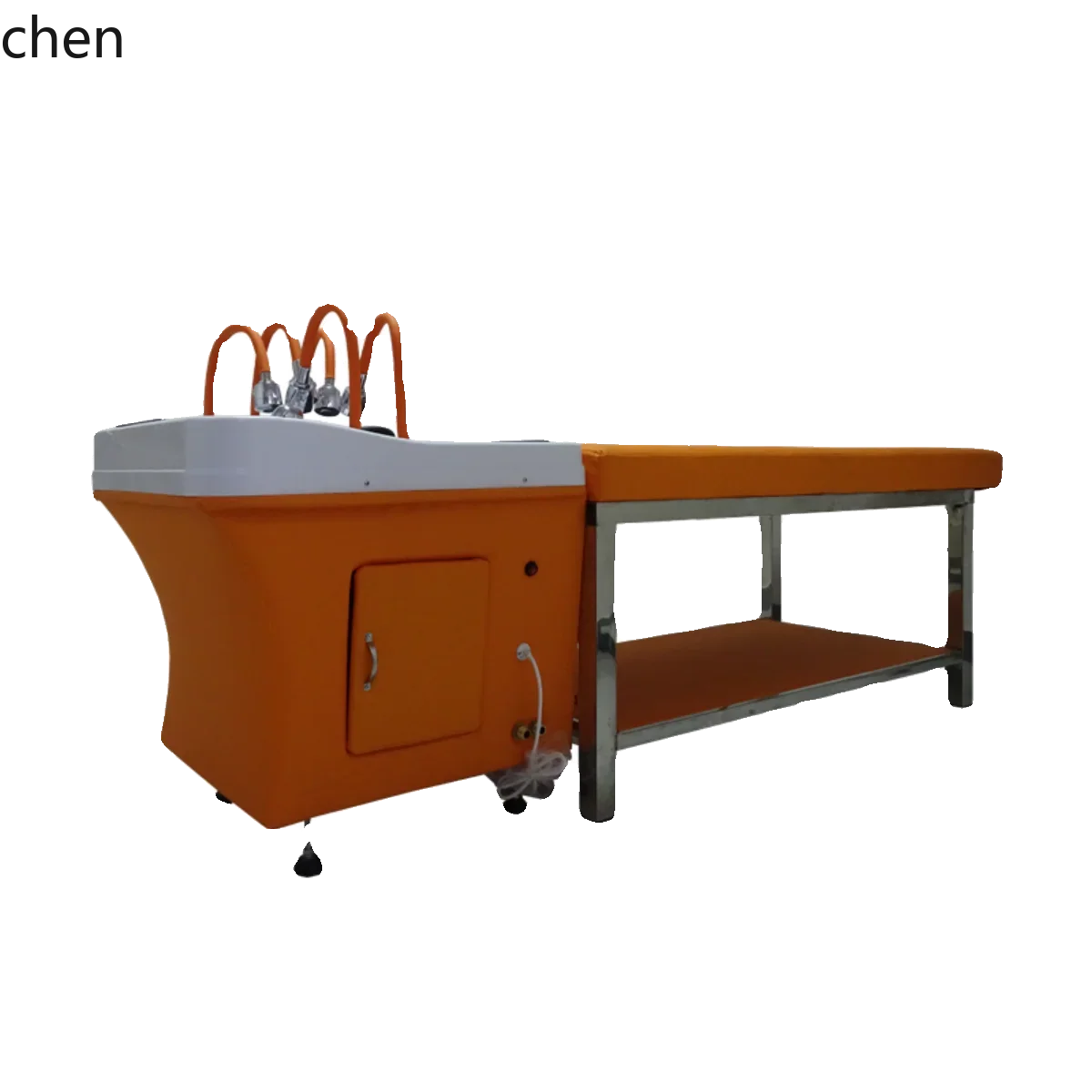 LYY automatic circulation hair treatment shampoo bed constant temperature heating movable beauty salon head treatment instrument