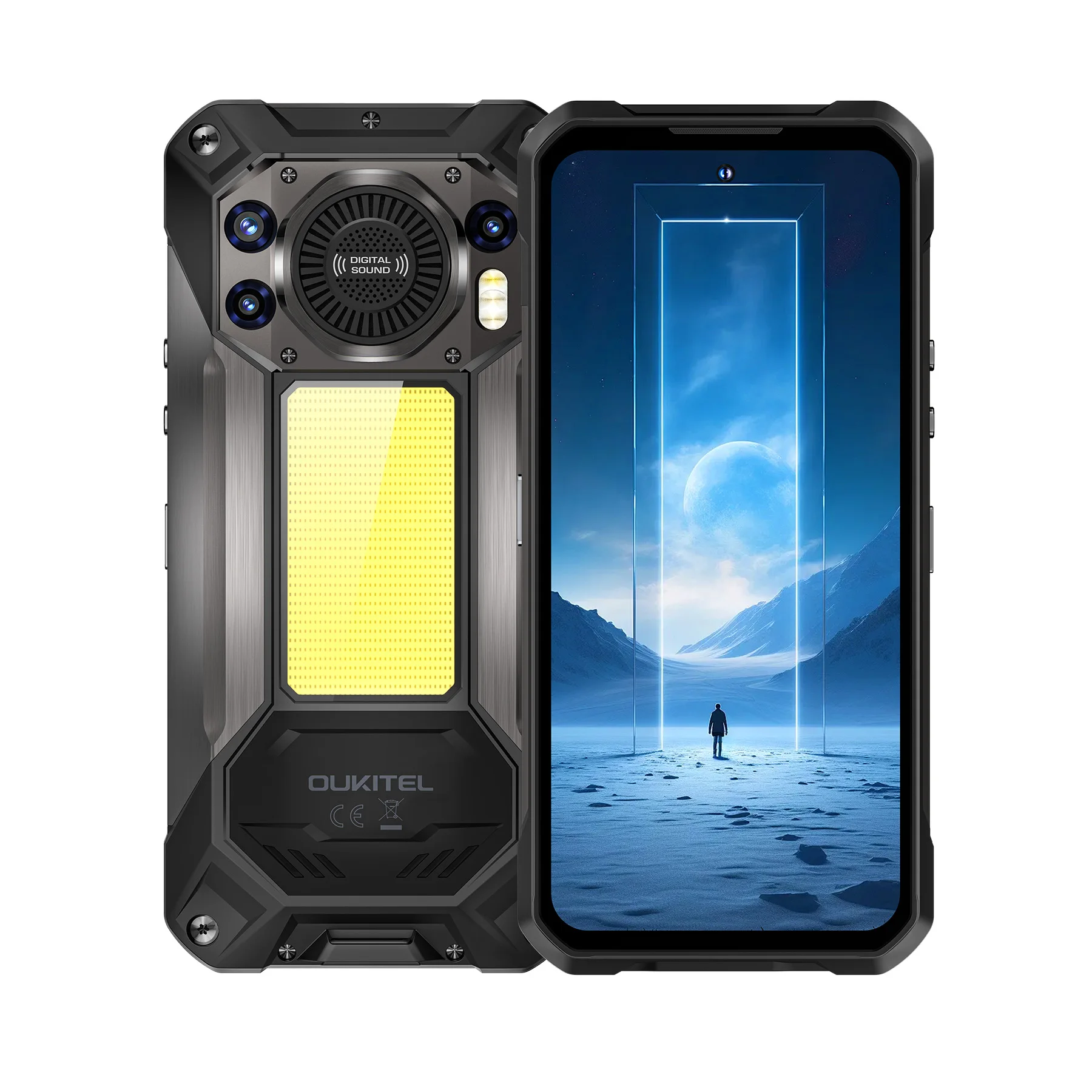 2026 NEW OUKITEL WP61 20000mAh 5G Rugged Phone, 6.78'' HD+ Display 36GB(12+24)+512GB ROM, 108MP Camera Android 16 NFC Smartphone