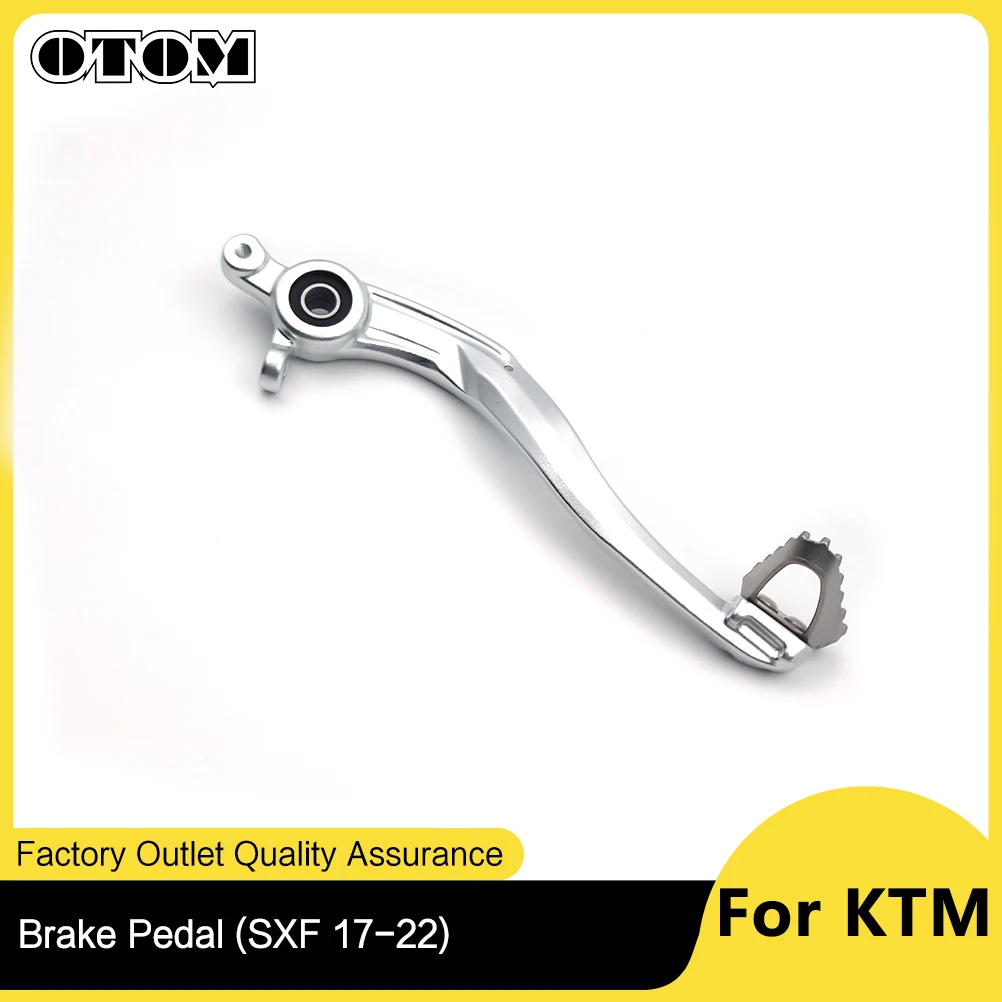 

OTOM Rear Foot Brake Pedal For KTM 2017-2023 HUSQVARNA GASGAS SX125 SX250F XC300 Motorcycle Aluminum Forged Footpegs Rests