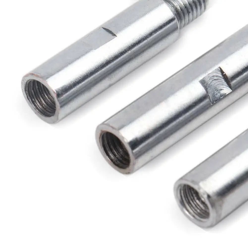 Biela de extensión de amoladora angular, adaptador de rosca de 75/100/140mm, eje de extensión con tuercas, adaptador de rosca, almohadilla de pulido