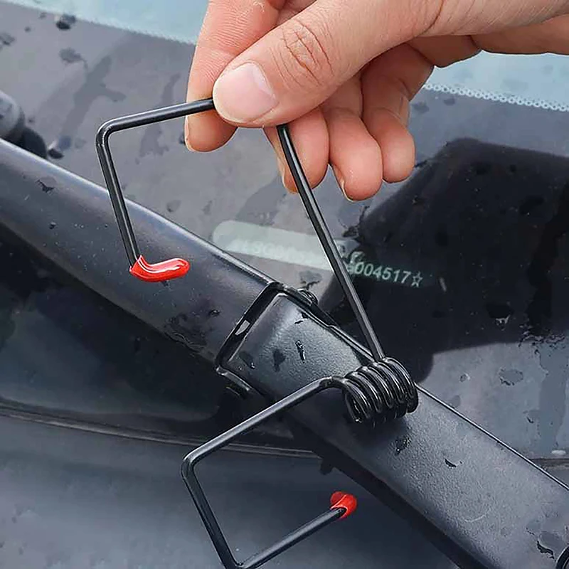 New Car Wiper Booster Spring Universal Intelligent Wiper Arms Alloy Rubber Windscreen Wipers Spring Auto Replaceable Parts Tools