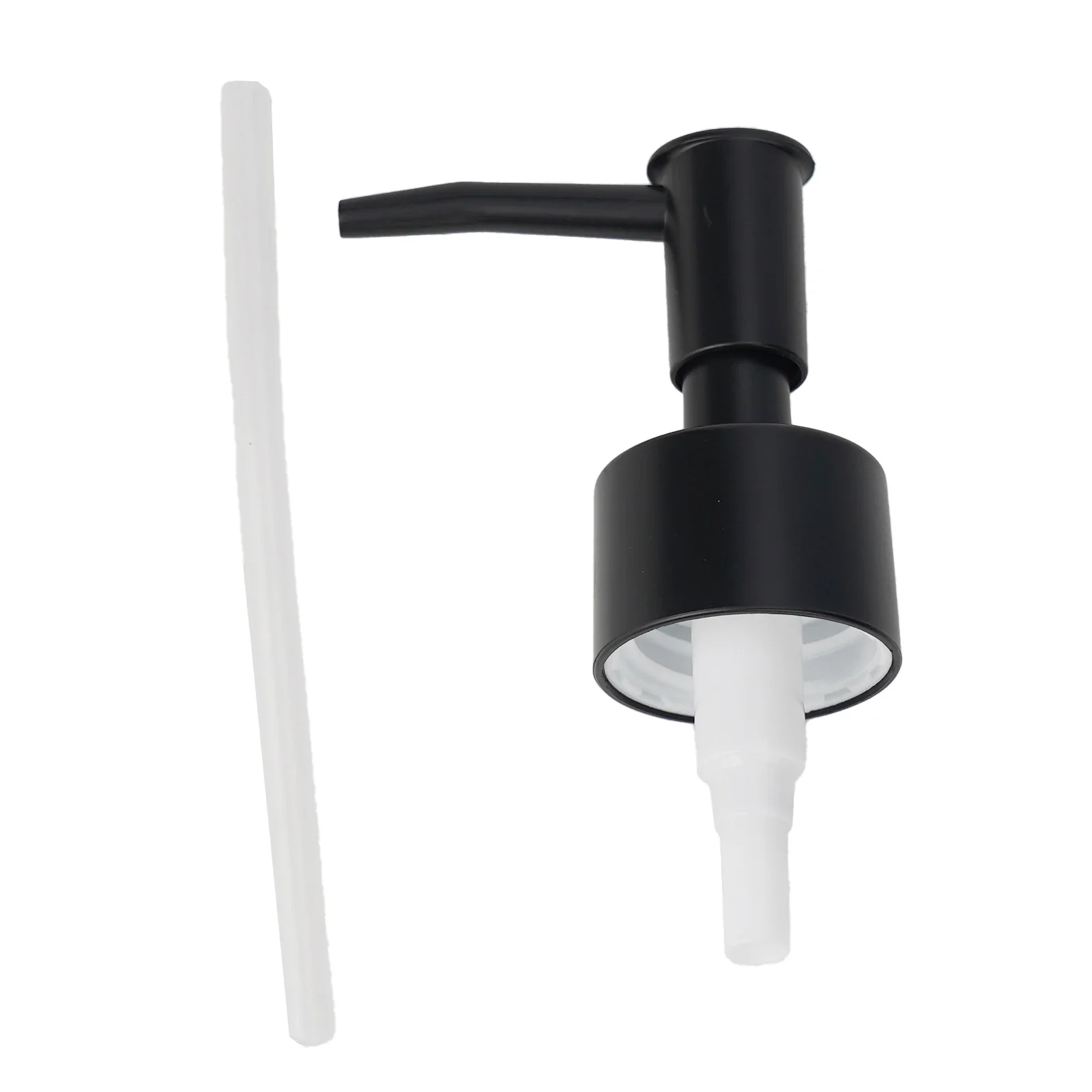 28 Teeth Lotion Dispenser Head Push Type Bathroom Liquid Soap Dispenser Toilet Hand Replace Lotion Shampoo Pump Tube Length 11cm