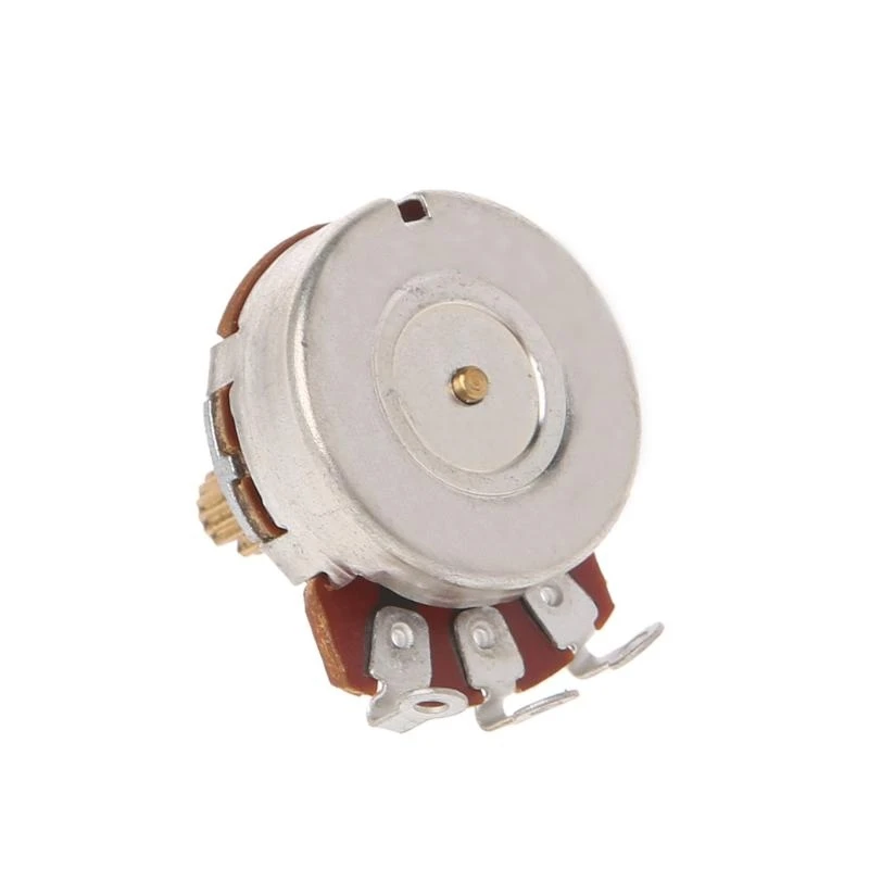 A250K Potentiometer Splined Pot Electric Guitar Bass Effect Amp Tone Volume Part