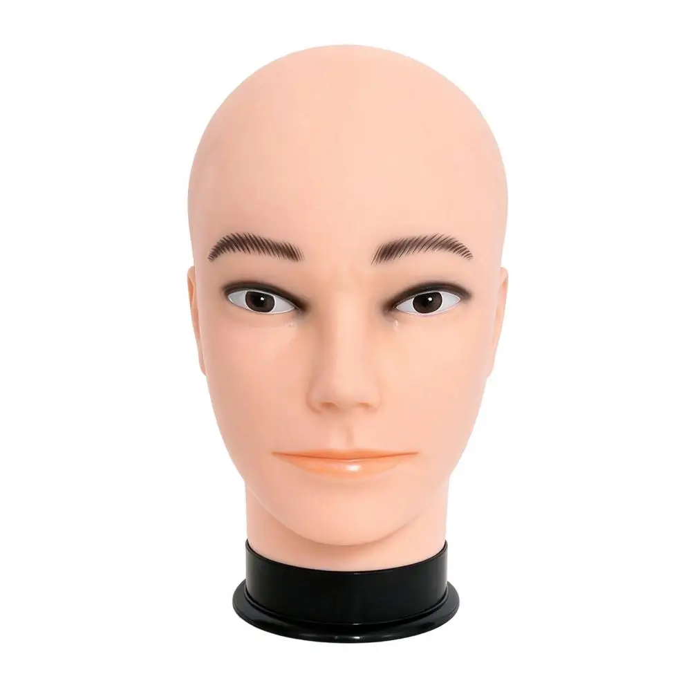 Mannequin Head, Male/Female Hair Model, Professional Cosmetology Head for Wig Making, Hat Glasses Display, Hairdressing Training