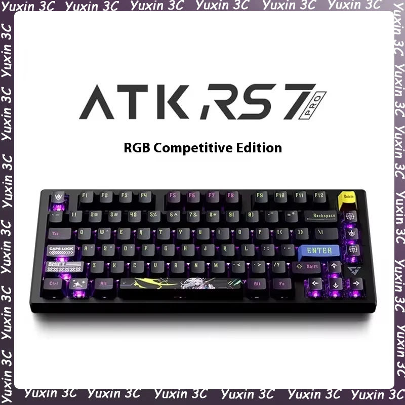 

ATK Rs7pro Game Mechanical Keyboard Aluminum Alloy Magnetic Switch Customized Wired Rgb Desktop Computer Laptop Peripherals ﻿