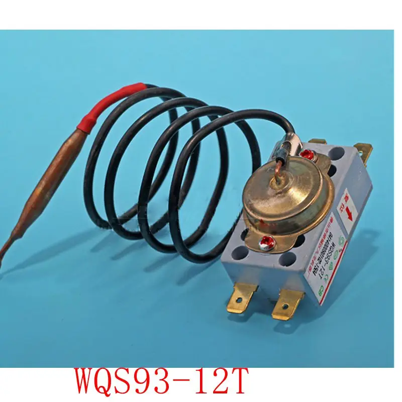 WQS93-12T Thermostat 20A Manual Reset Electric Water Heater 4plug Temperature Limiter Control Switch With with 93℃ Probe