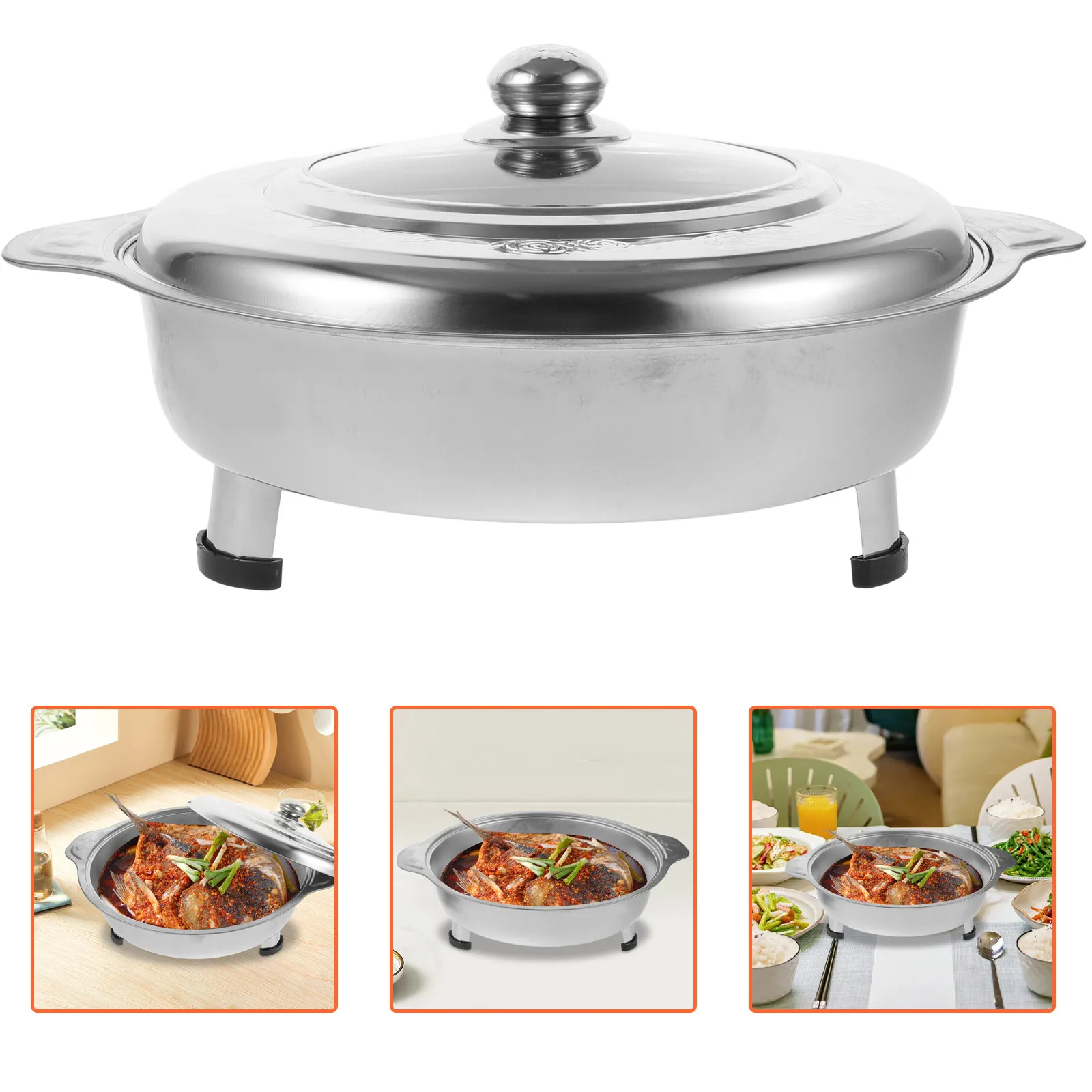 Sturdy Stainless Steel Alcohol Stove Rack Portable Grilling Stand Large Capacity Even Heating Must Have for Seafood Lovers