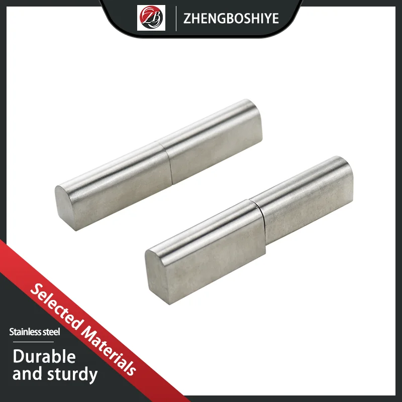 

304 Stainless Steel Industrial Commercial Detachable Plug-In Angle 180 Degree High And Low Step Rotating Hinge