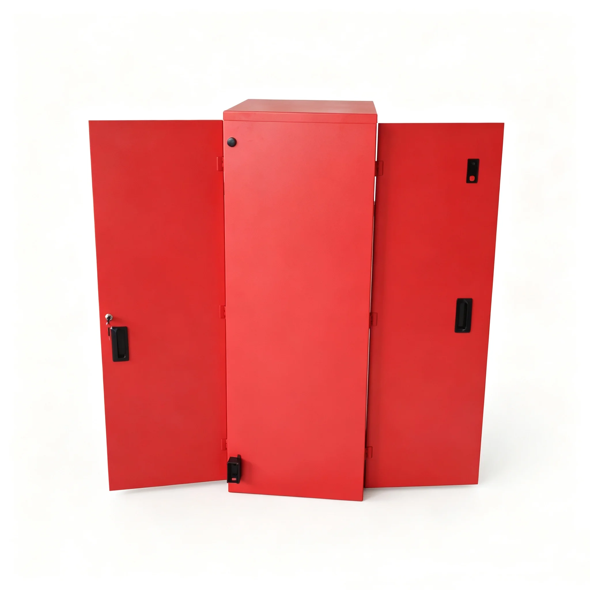 Smart Parcel Box With App Control Front Back Door Design Camera Doorbell Remote Unlock For Secure Package Delivery Outdoor