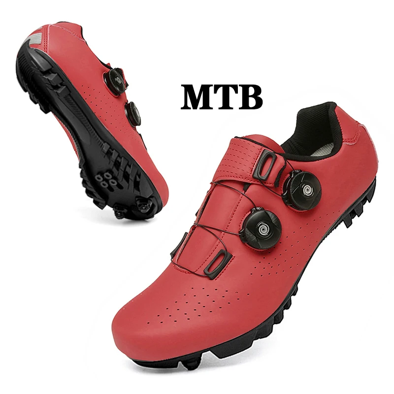 Fietsen Sneaker MTB Heren Sport Racefiets Laarzen Platte Racing Speed Sneakers Trail Mountainbike Schoeisel Spd Pedaal Fietsschoenen