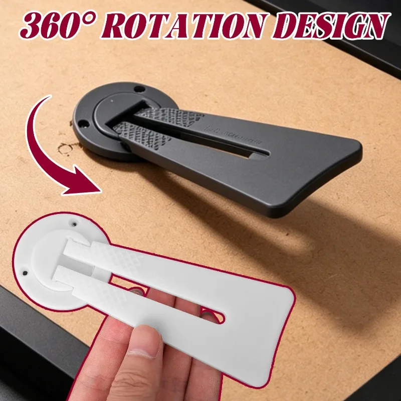 360 Rotatable Plastic Photo Frame Stand for Tabletop Display