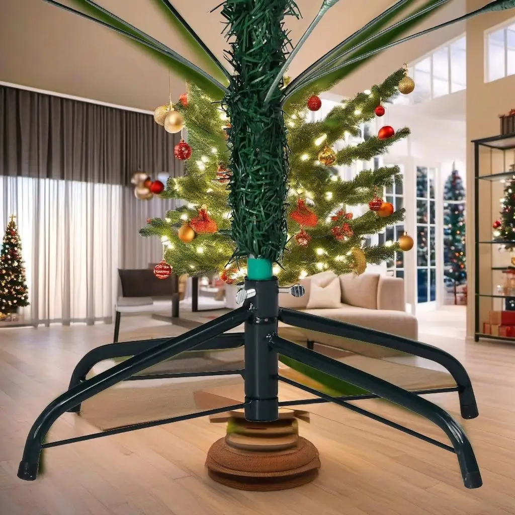 94.5 Artificial Pre-Lit Christmas Tree with Ball Set - Green Holiday Decor