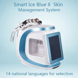 2024 new Water Dermabrasion Oxygen Ice Blue Smart Jet Aqua Peel Small Bubble Skin Cleansing Device facial machine