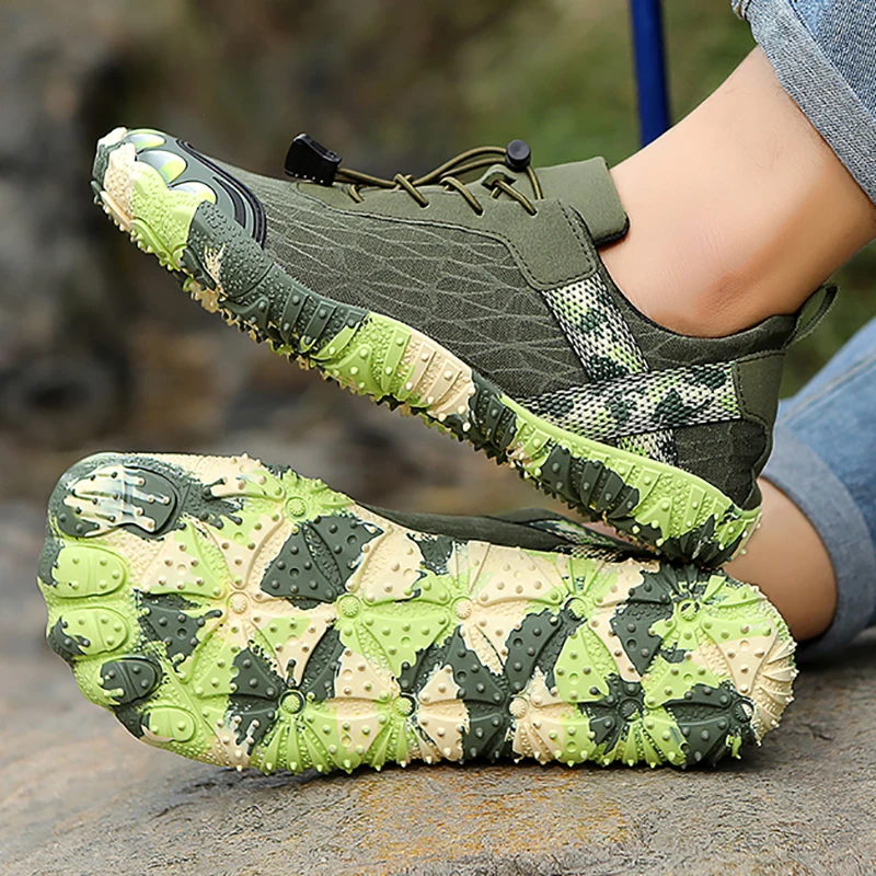 أحذية شاطئ للرجال والنساء حافي القدمين سريعة الجفاف للمشي لمسافات طويلة في الهواء الطلق أحذية رياضية للخوض واليوجا واللياقة البدنية أحذية السباحة وركوب الأمواج #5