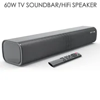 60W Soundbar HiFi Speaker 2.0 Home Theater Sound System Bluetooth Speaker Subwoofer Sound bar Support USB Optical ARC For TV PC