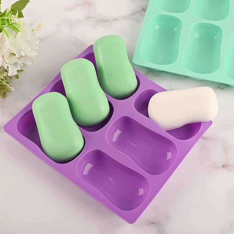 Moldes de silicona clásicos Para jabón, suministros Para hacer bombas de baño lisas hechas a mano, Moldes Para hornear Mousse, Moldes Para Jabones artesanales