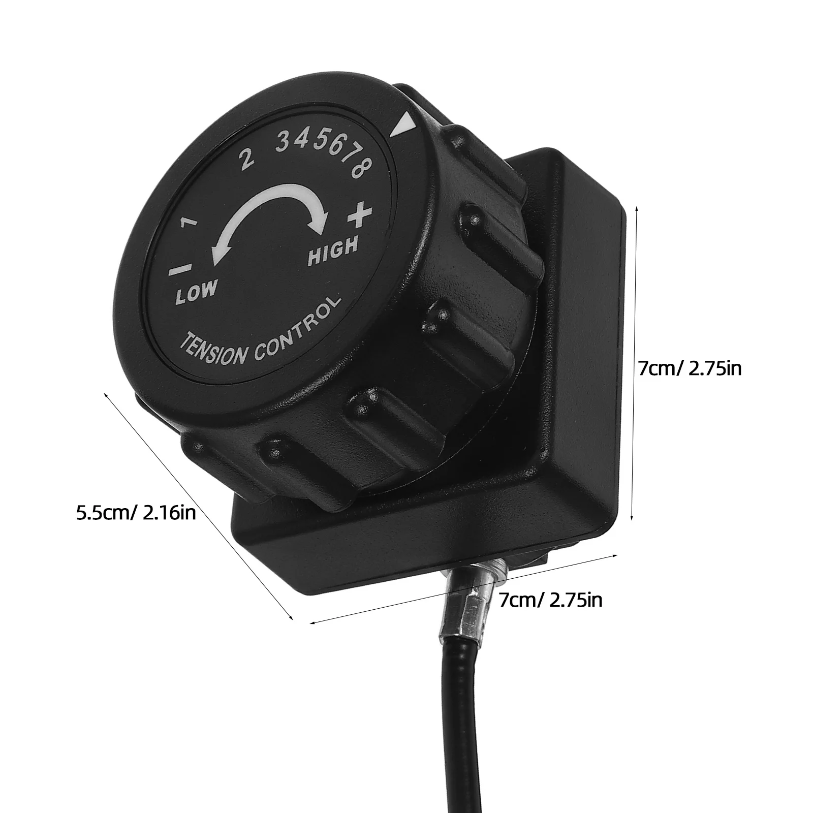 مقبض تعديل المقاومة للدراجات الهوائية الداخلية، جزء بديل للتحكم في التوتر بدون خياطة للاستخدام المنزلي للدراجة الدوارة
