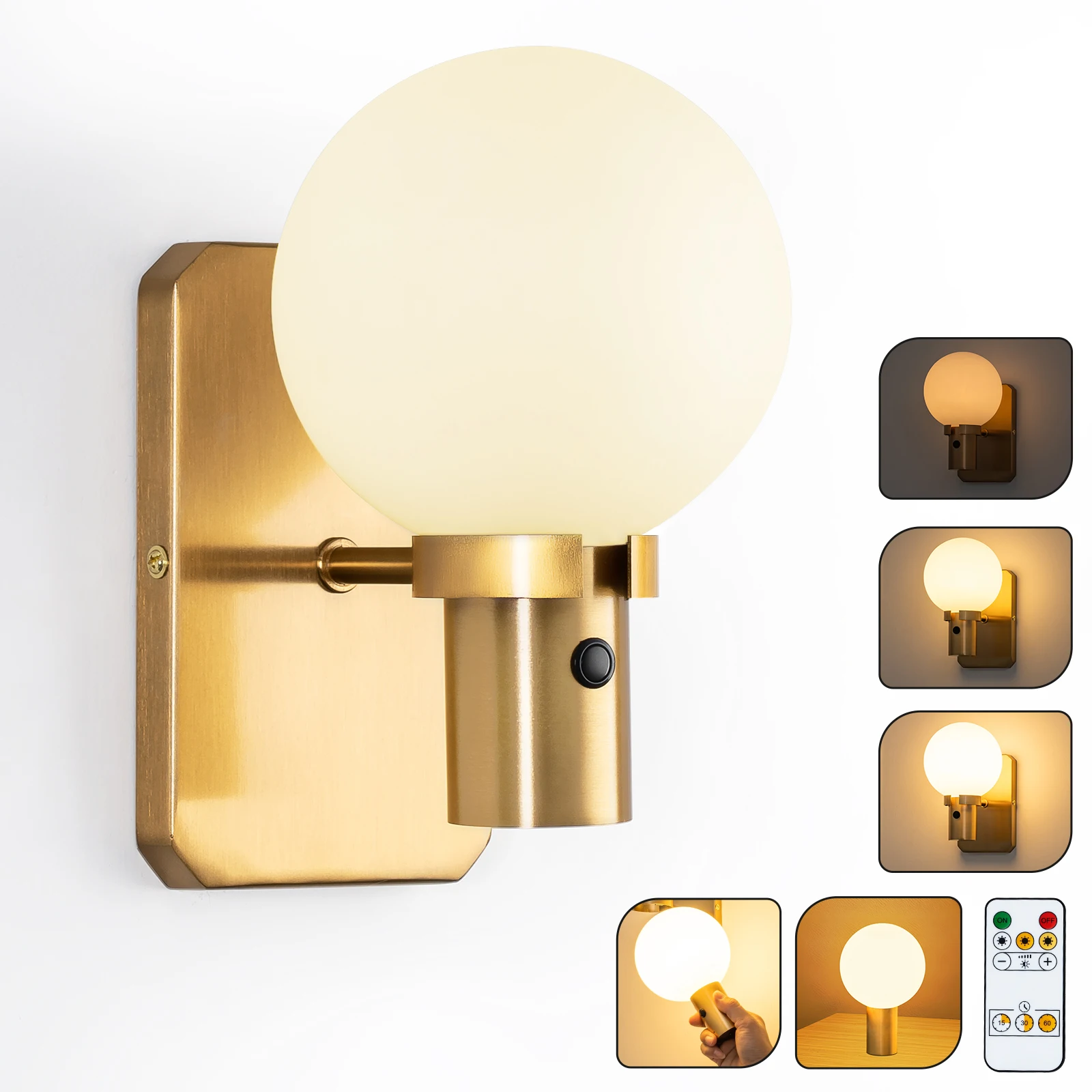 

GGbingo Modern Indoor Wall Light Lamp Suitable For Bedroom Bedside Living Room Home Decor Light Fixture