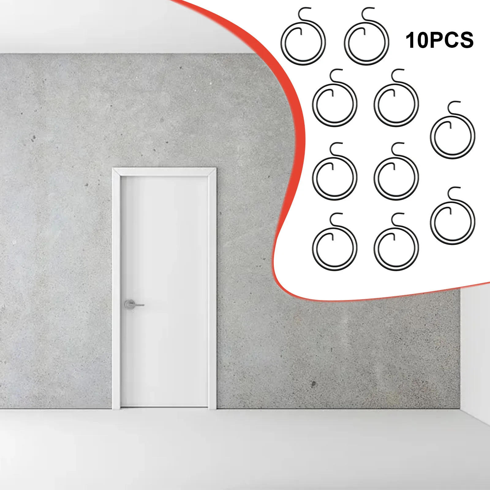 10Pcs Replacements Spring For Door Knob Handle Lever Latch Internal Coil Repair Home Door Accessories Return Torsion Springs