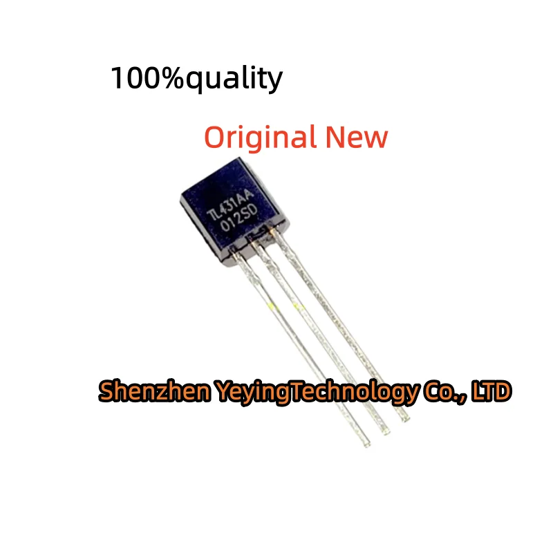 1Pcs 100% New Tl431A Tl431 To-92 Linear Voltage Regulator, Three-Terminal Adjustable Shunt Reference Source