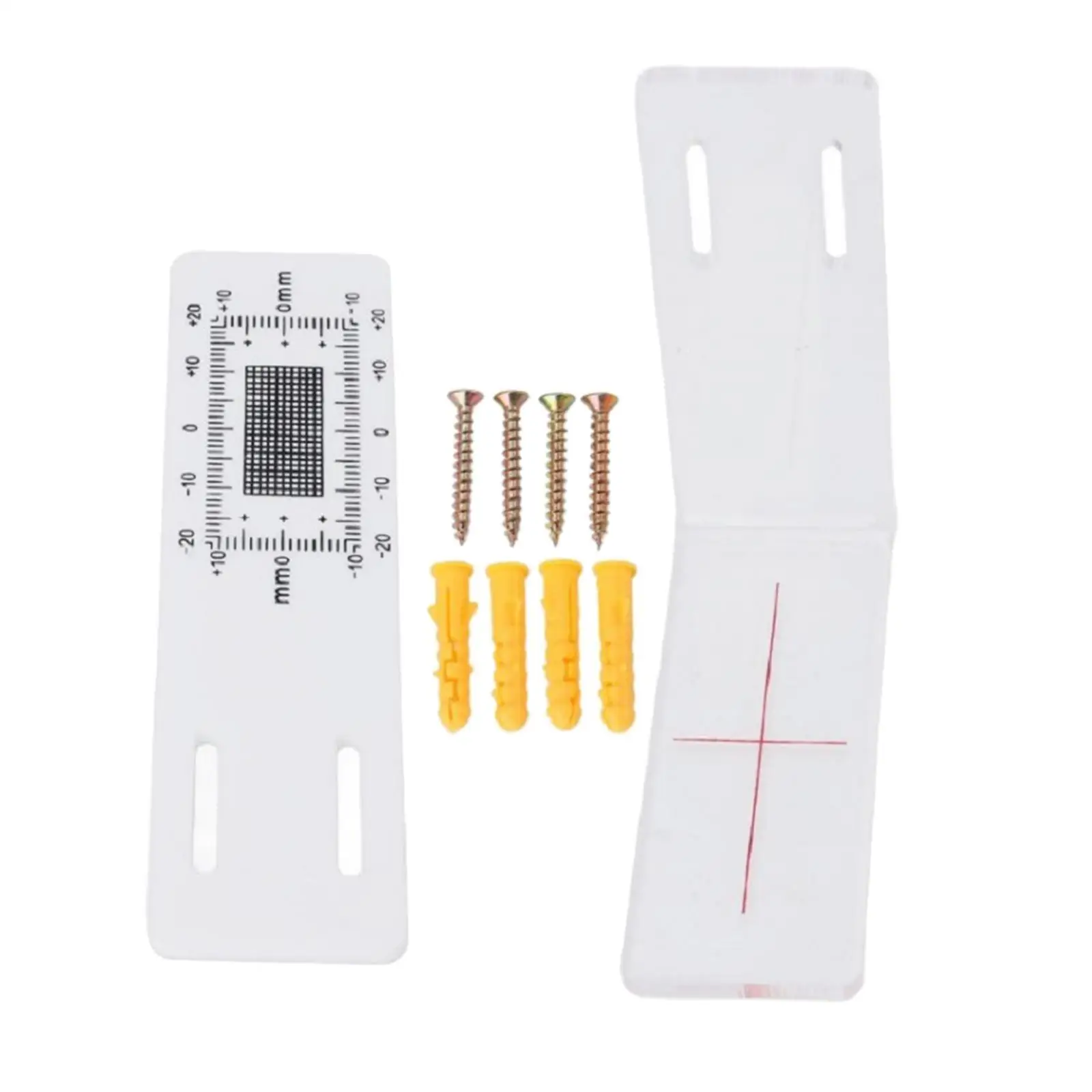 Crack Monitor Record,Crack Measuring Tool Acrylic Ruler Gauge for Industrial Monitor Crack Presence Development Changes