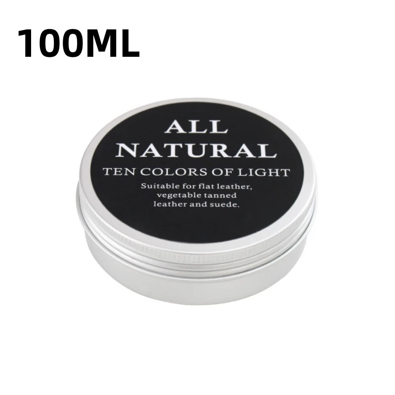 30 ml/100 ml nertsoliecrème voor leren schoenen, tassen, leerverzorgingscrème, leeronderhoudscrème, Leathercraft-accessoires