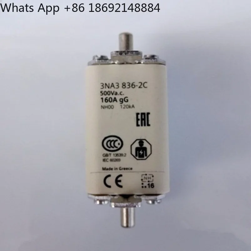 

Low voltage fuse 3NA3836-2C 160A low voltage high breaking knife type fuse