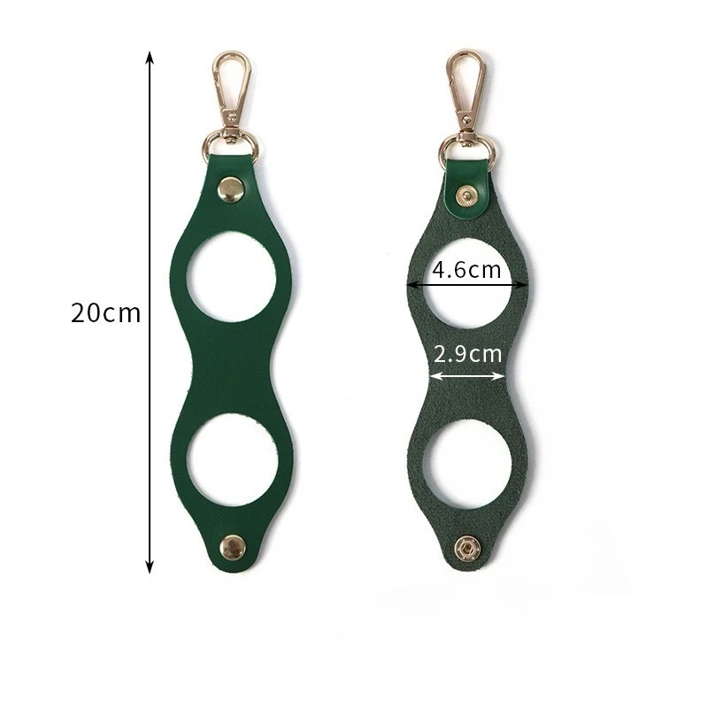 Spot waist mount golf leather case single small ball bag ball bag can be hung leather outdoor golf bag