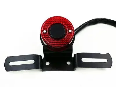 

Custom Motorcycle Brake Stop Tail Light License Plate Bracket Holder Cafe XL FL