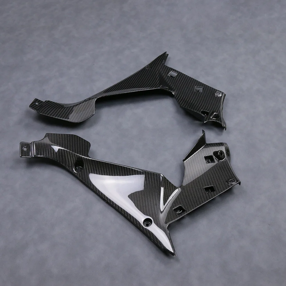 Suitable for the new YAMAHA Yamaha R3 modified carbon fiber shell front lining plate, instrument side panel