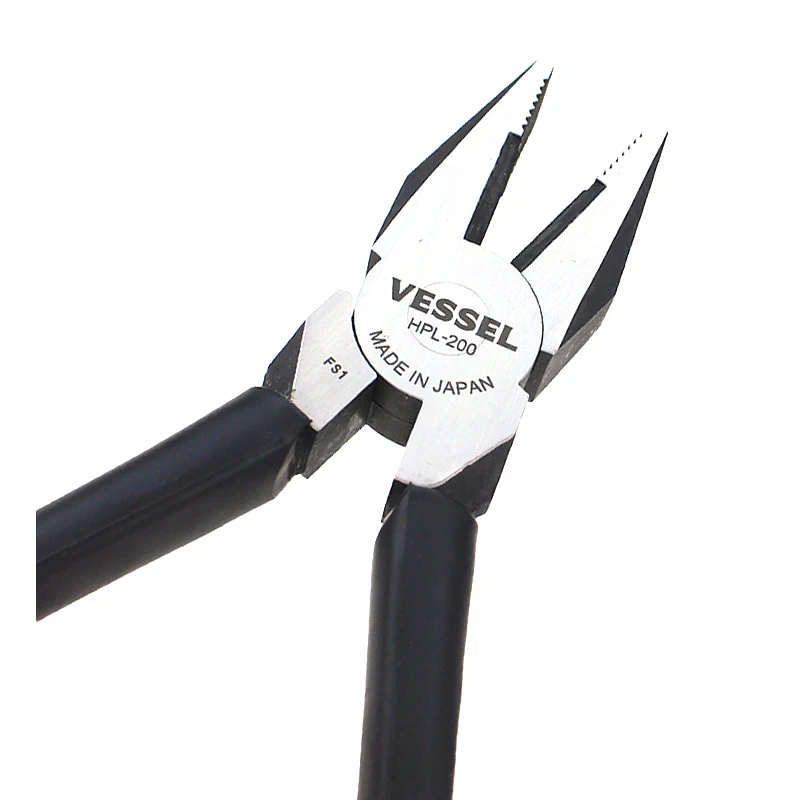 VESSEL Lineman\'s Pliers with Ultra-high Leverage Design for Cutting Copper, Aluminum and Other Soft Metals No.HPL Series