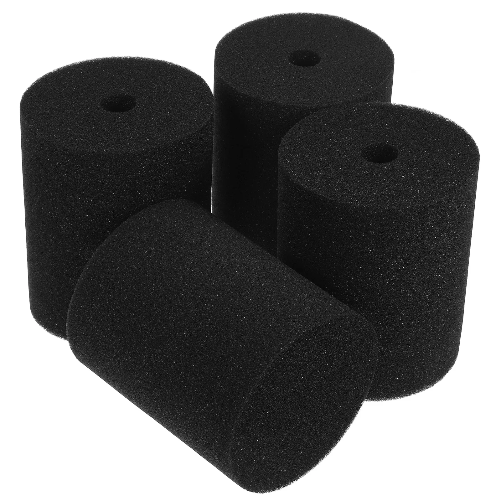 

4 Pcs Rotating Sponge Column Cup Turner Cylindrical Replacement Inserts Tumbler
