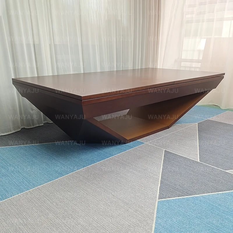 Factory Sale Solid Wood Tennis Top Billiard Table for Villas High Quality Custom Luxury Pool Table with Full Accessories