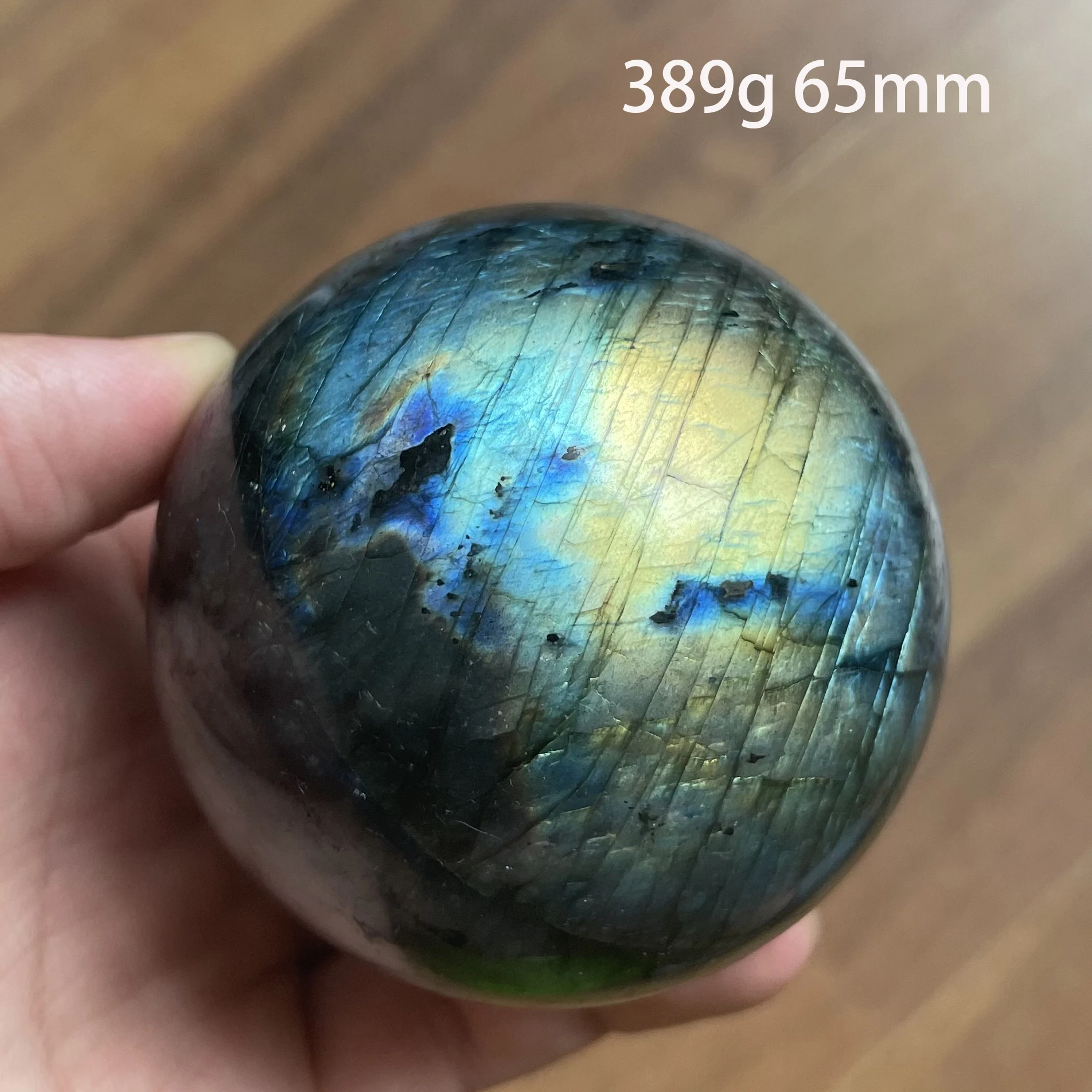 Pietra naturale labradorite roccia lucidata sfera di cristallo sfera di quarzo pietra di luna Feng Shui decorazione della casa regalo guarigione Reiki