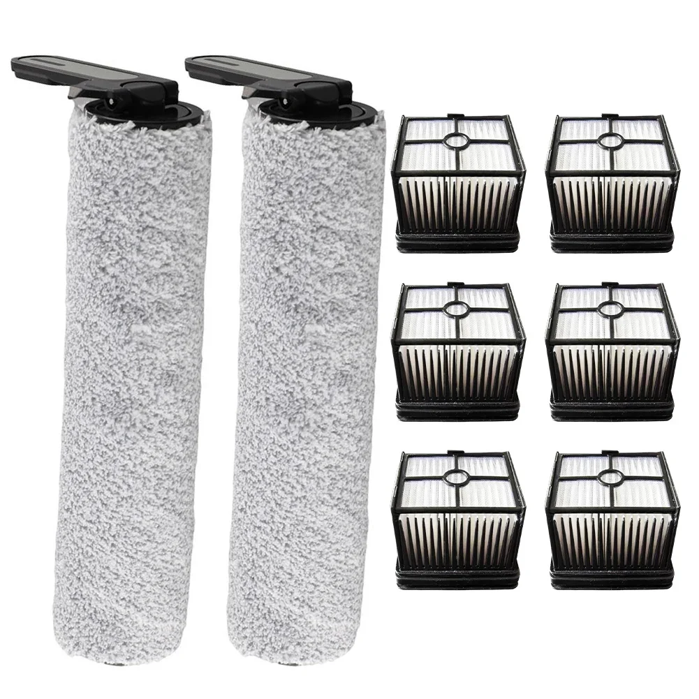 

Main Side Brush HEPA Filter Kit For Vozascly W15 Smart Cordless Vacuum Cleaner Accessories Plastic Lint Nylon Filter Paper
