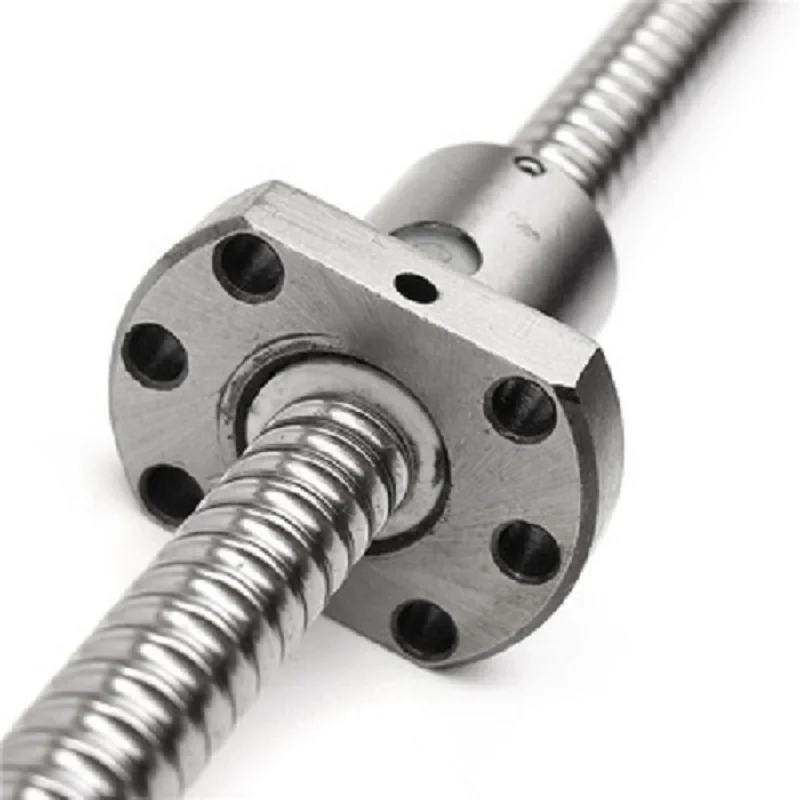 Factory Direct High Precision SFU1204 Ball Screw Shaft (12x4mm) - Compact & High-Response Single Nut for Mini CNC, 3D Printers &