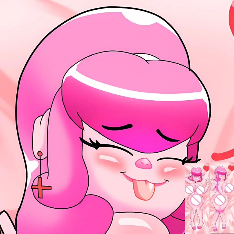 

DIY Customized Anime Fluffy Furry Clement Diana Orcus Dakimakura Pillowcase Hugging Body Pillow Cover Case Double-sided Print