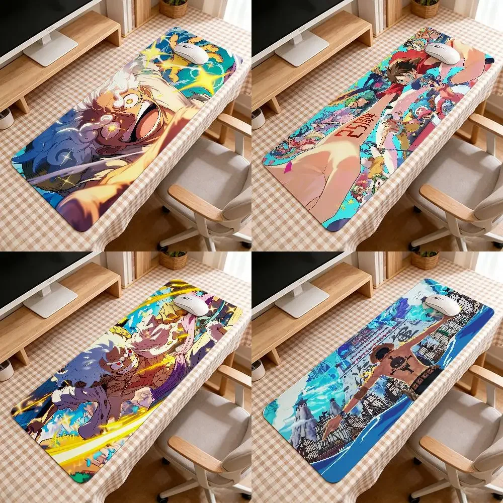 Anime-O-One-piece Classic Mouse Pad Computer Mat Deskpad Laptop Keyboard Mat Office Large Landscape Mousepad
