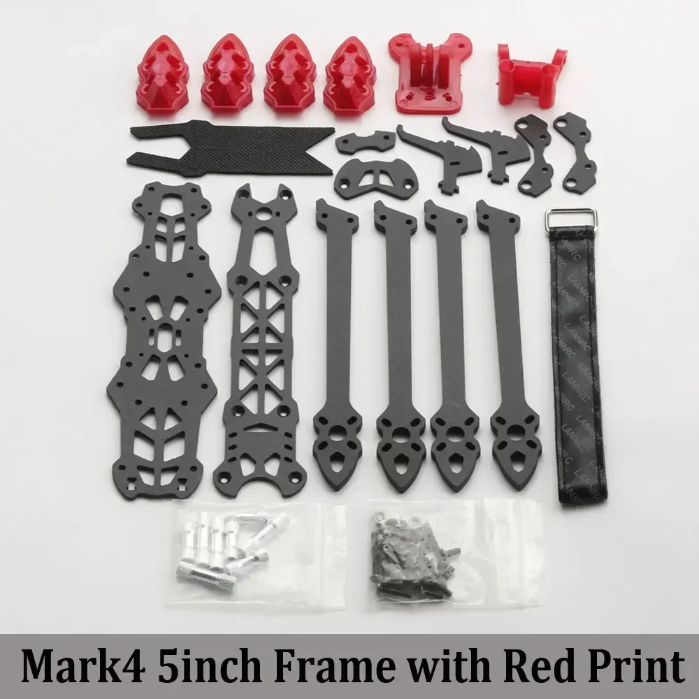 Mark4 5inch/225mm 7inch/295mm with 5mm Arm Quadcopter Frame 3K Carbon Fiber 5