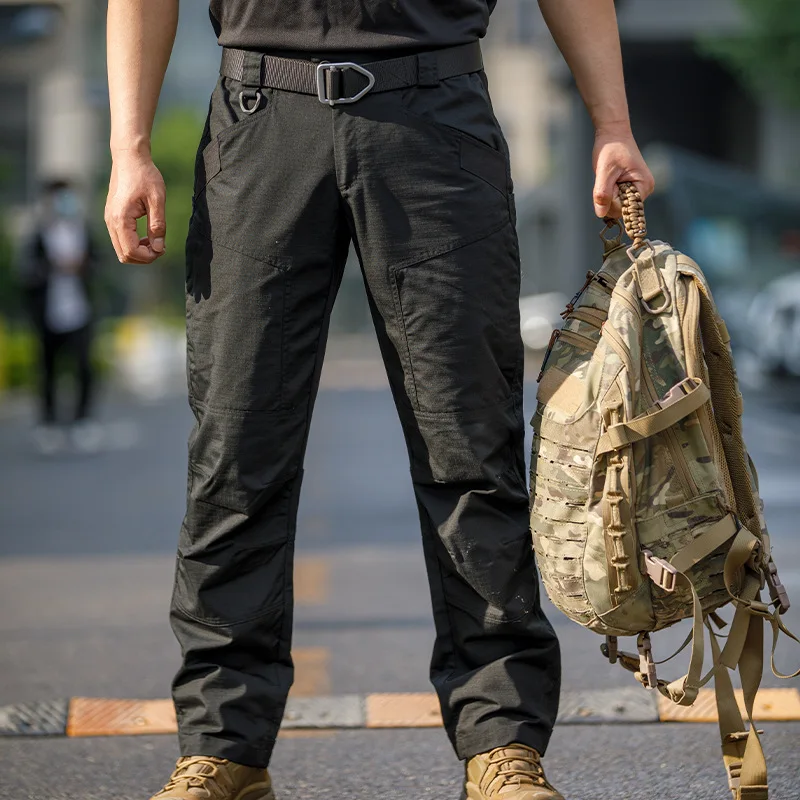 سراويل قتالية تكتيكية توم P40 للرجال للتدريب في الهواء الطلق سراويل للتنزه لربيع وخريف سراويل عمل مقاومة للتمزق في الشارع