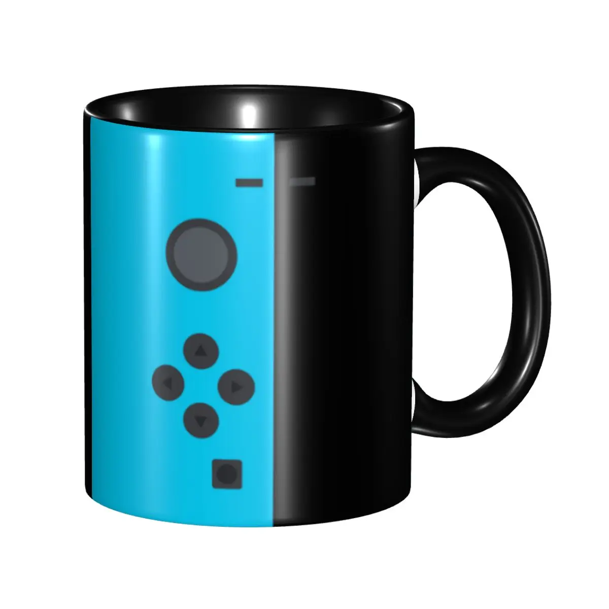 Personalized Retro Video Game Controller Coffee Mug DIY Gamer Gift Ceramic Milk Tea Cups