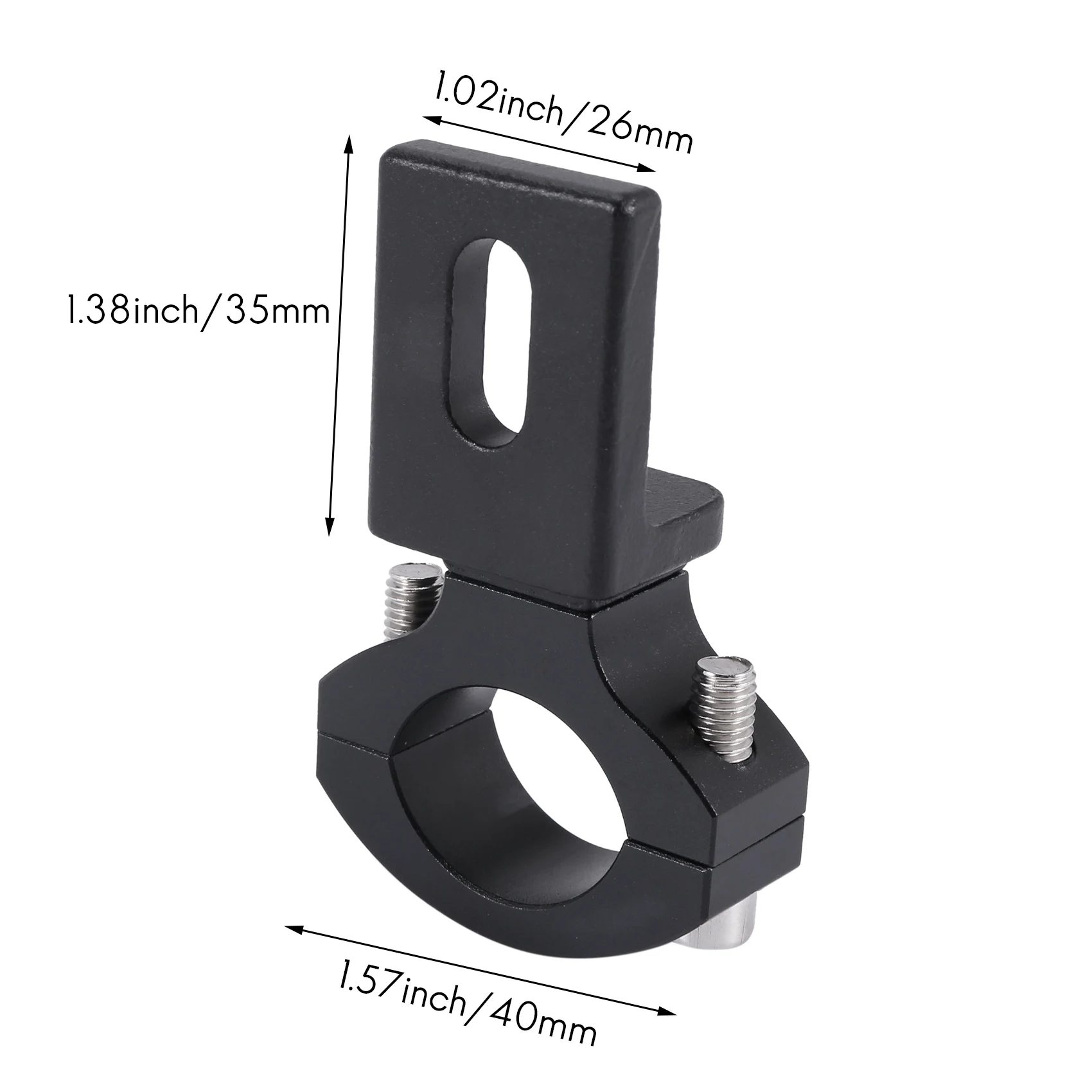 Dependable-Universal Handlebar 22 25Mm 7/8 Inch Motorcycle Headlight Bracket Spotlight Tube Clamp For Cafe Racer Chopper,TG81