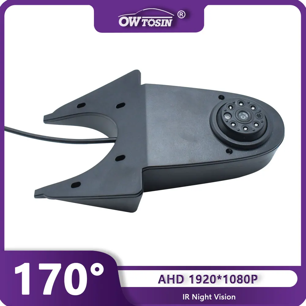 AHD 1080P 170° Brake Light Vehicle View Camera IR Night Vision For Mercedes Benz Viano Sprinter Vito For VW Transporter Crafte